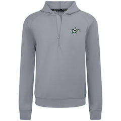 NHL Gray Dallas Stars Levelwear Technic Quarter-Zip Pullover Hoodie