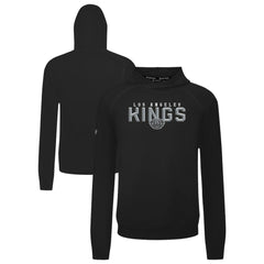 NHL Black Los Angeles Kings Levelwear Mandate Carve Tri-Blend Pullover Hoodie