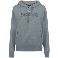 NHL Gray Nashville Predators Levelwear Women's Adorn Journey Pullover Hoodie