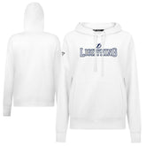 NHL White Tampa Bay Lightning Levelwear Women's Adorn Journey Pullover Hoodie