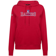 NHL Red New York Rangers Levelwear Women's Adorn Journey Pullover Hoodie