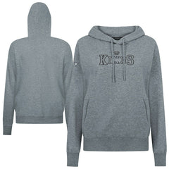 NHL Gray Los Angeles Kings Levelwear Women's Adorn Journey Pullover Hoodie