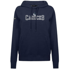 NHL Navy Vancouver Canucks Levelwear Women's Adorn Journey Pullover Hoodie