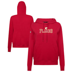 NHL Red Calgary Flames Levelwear Women's Adorn Journey Pullover Hoodie