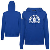 NHL Royal Toronto Maple Leafs Levelwear Women's Adorn Banner Arch Pullover Hoodie