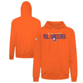 NHL Orange New York Islanders Levelwear Podium Carve Pullover Hoodie