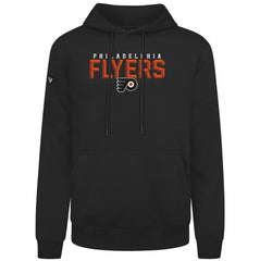 NHL Black Philadelphia Flyers Levelwear Podium Carve Pullover Hoodie
