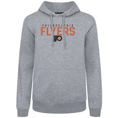 NHL Gray Philadelphia Flyers Levelwear Podium Carve Pullover Hoodie
