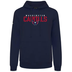 NHL Navy Washington Capitals Levelwear Podium Carve Pullover Hoodie