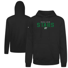 NHL Black Dallas Stars Levelwear Podium Carve Pullover Hoodie