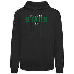 NHL Black Dallas Stars Levelwear Podium Carve Pullover Hoodie