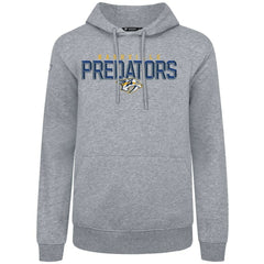 NHL Gray Nashville Predators Levelwear Podium Carve Pullover Hoodie