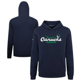 NHL Navy Vancouver Canucks Levelwear Youth Podium Monument Pullover Hoodie