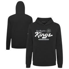 NHL Black Los Angeles Kings Levelwear Youth Podium Monument Pullover Hoodie