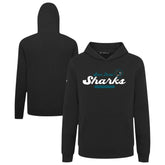 NHL Black San Jose Sharks Levelwear Youth Podium Monument Pullover Hoodie