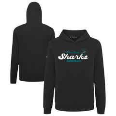 NHL Black San Jose Sharks Levelwear Youth Podium Monument Pullover Hoodie