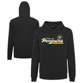NHL Black Pittsburgh Penguins Levelwear Youth Podium Monument Pullover Hoodie