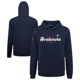 NHL Navy Colorado Avalanche Levelwear Youth Podium Monument Pullover Hoodie