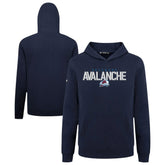NHL Navy Colorado Avalanche Levelwear Youth Podium Carve Pullover Hoodie