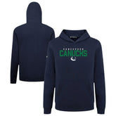 NHL Navy Vancouver Canucks Levelwear Youth Podium Carve Pullover Hoodie