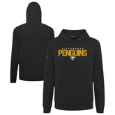 NHL Black Pittsburgh Penguins Levelwear Youth Podium Carve Pullover Hoodie