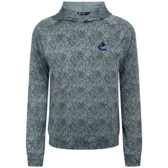 NHL Gray Vancouver Canucks Levelwear Albatross Raglan Pullover Hoodie