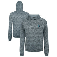 NHL Gray Seattle Kraken Levelwear Albatross Raglan Pullover Hoodie