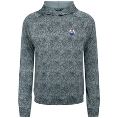 NHL Gray Edmonton Oilers Levelwear Albatross Raglan Pullover Hoodie