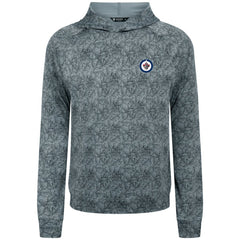 NHL Gray Winnipeg Jets Levelwear Albatross Raglan Pullover Hoodie