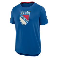 NHL Blue New York Rangers Fanatics 2026 NHL Winter Classic Authentic Pro Tech T-Shirt