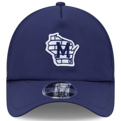 MLB Milwaukee Brewers New Era 2026 Batting Practice Alternate Apex 9FORTY Adjustable Hat