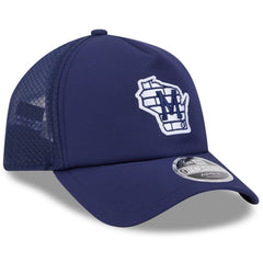 MLB Milwaukee Brewers New Era 2026 Batting Practice Alternate Apex 9FORTY Adjustable Hat