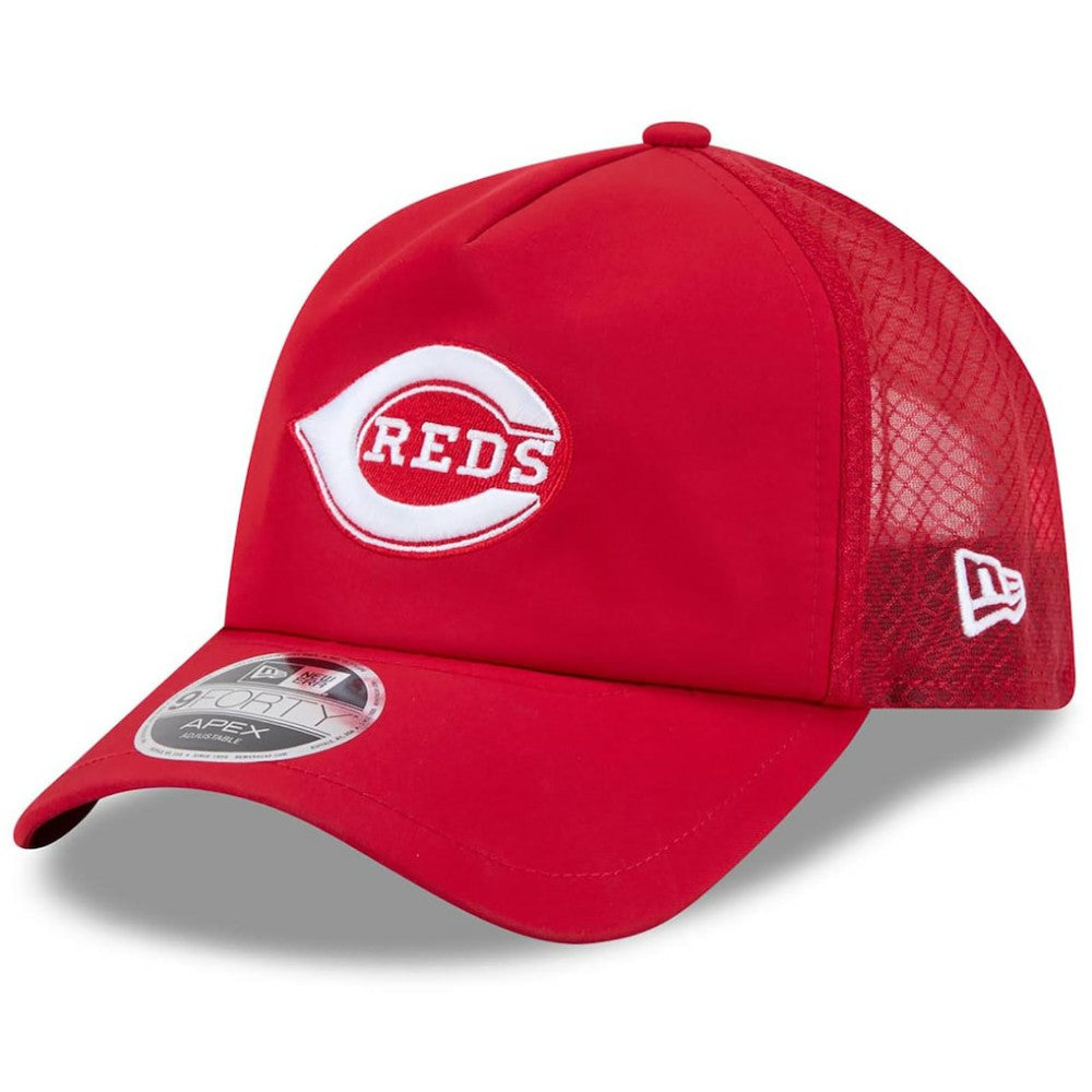MLB Cincinnati Reds New Era 2026 Batting Practice Alternate Apex 9FORTY Adjustable Hat