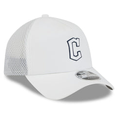 MLB Cleveland Guardians New Era 2026 Batting Practice Apex 9FORTY Adjustable Trucker Hat