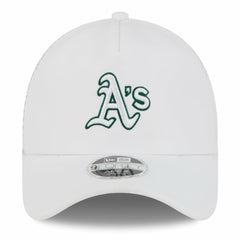 MLB Athletics New Era 2026 Batting Practice Apex 9FORTY Adjustable Trucker Hat
