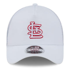 MLB St. Louis Cardinals New Era 2026 Batting Practice Apex 9FORTY Adjustable Trucker Hat