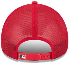 MLB Boston Red Sox New Era 2026 Batting Practice Apex 9FORTY Adjustable Trucker Hat