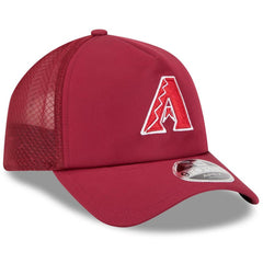 MLB Arizona Diamondbacks New Era 2026 Batting Practice Apex 9FORTY Adjustable Trucker Hat