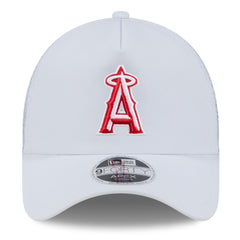 MLB Los Angeles Angels New Era 2026 Batting Practice Apex 9FORTY Adjustable Trucker Hat