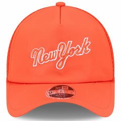 MLB New York Mets New Era 2026 Batting Practice Apex 9FORTY Adjustable Trucker Hat