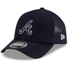 MLB Atlanta Braves New Era 2026 Batting Practice Apex 9FORTY Adjustable Trucker Hat