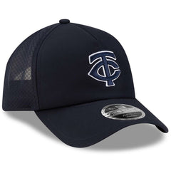 MLB Minnesota Twins New Era 2026 Batting Practice Apex 9FORTY Adjustable Trucker Hat