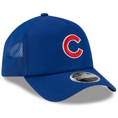 MLB Chicago Cubs New Era 2026 Batting Practice Apex 9FORTY Adjustable Trucker Hat
