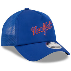 MLB New York Mets New Era 2026 Batting Practice Apex 9FORTY Adjustable Trucker Hat