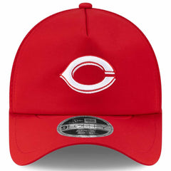MLB Cincinnati Reds New Era 2026 Batting Practice Apex 9FORTY Adjustable Trucker Hat