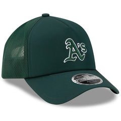 MLB Athletics New Era 2026 Batting Practice Apex 9FORTY Adjustable Trucker Hat