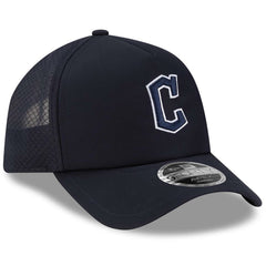 MLB Cleveland Guardians New Era 2026 Batting Practice Apex 9FORTY Adjustable Trucker Hat