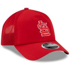 MLB St. Louis Cardinals New Era 2026 Batting Practice Apex 9FORTY Adjustable Trucker Hat
