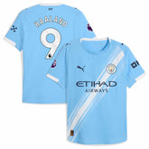 Erling Haaland Manchester City 2025/26 Home Player Jersey - Puma Sky Blue