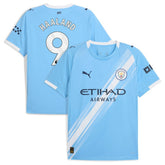 Erling Haaland Manchester City 2025/26 Home Replica Player Jersey - Puma Sky Blue